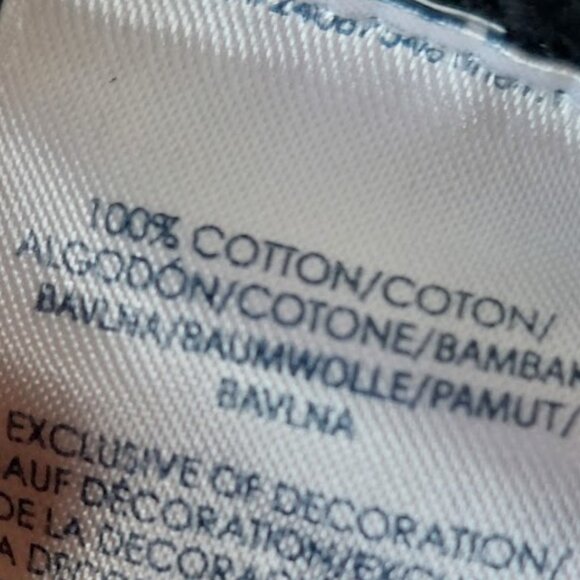 CHAPS Black and Tan Zip-Up Cotton Knit Vest Men XL - Picture 4 of 4